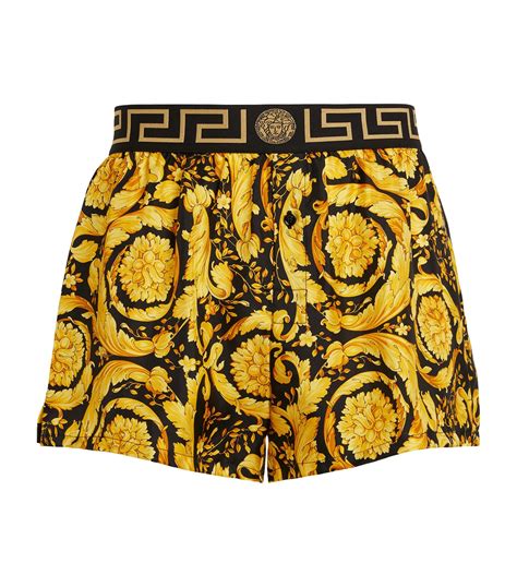 shorts boxer versace|versace men's shorts set.